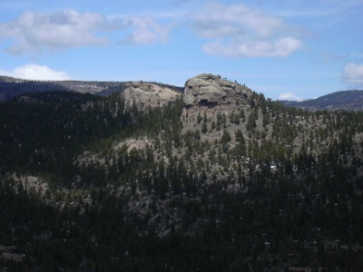 Button Rock from Point 7790, 05-01-10