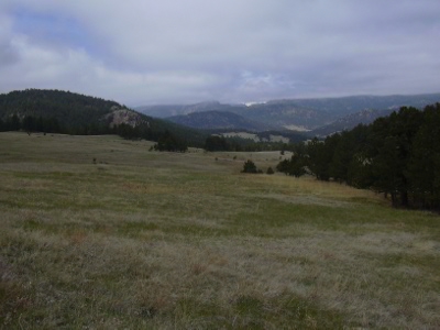 Looking west from Button Rock Trail, 05-16-11