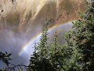 Rainbow at Lower Falls, 09/08/08