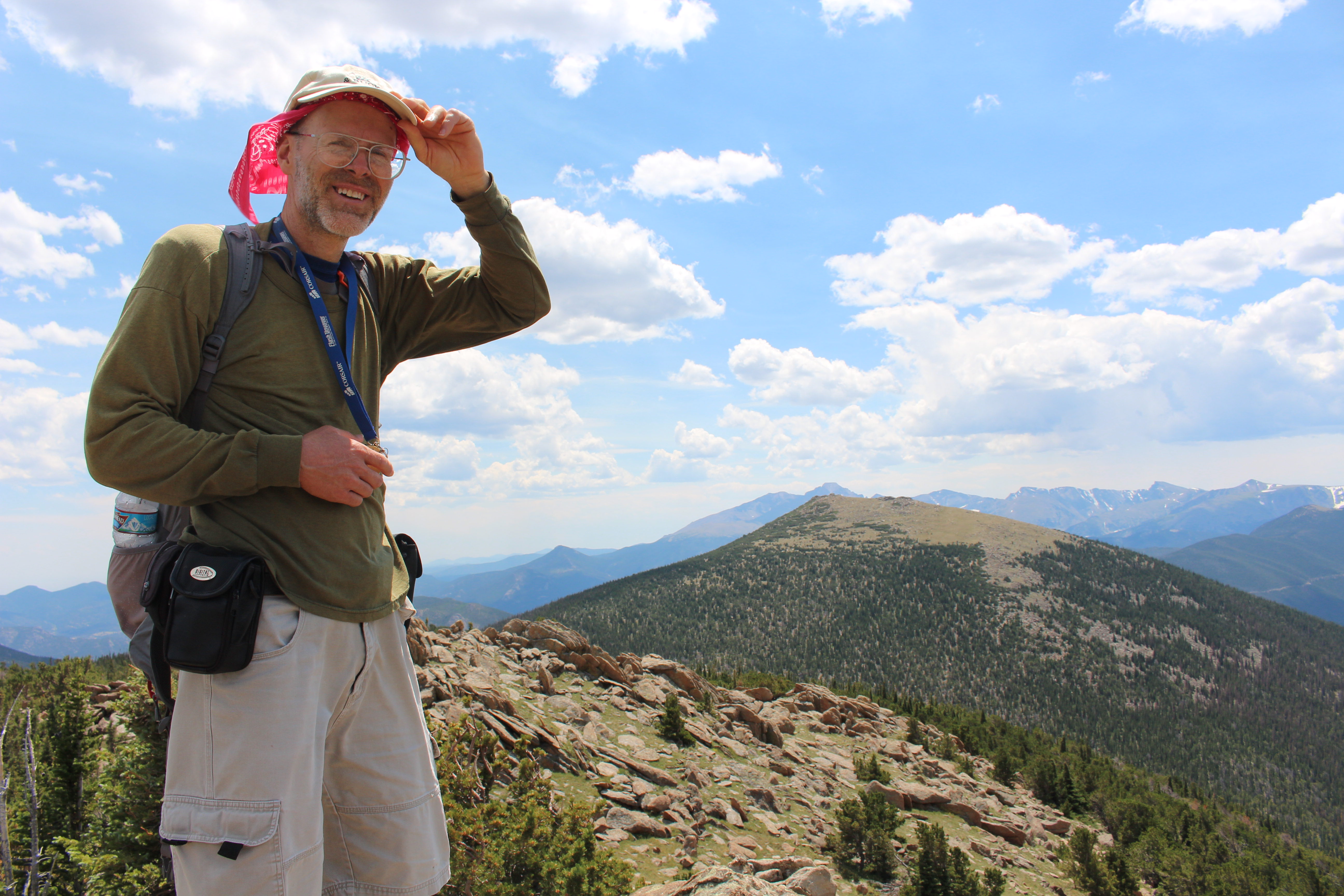 pa1129 07/25/2016 Richard on Mount Tileston summit